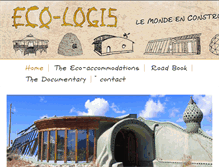 Tablet Screenshot of eco-logis.org