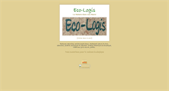 Desktop Screenshot of eco-logis.be